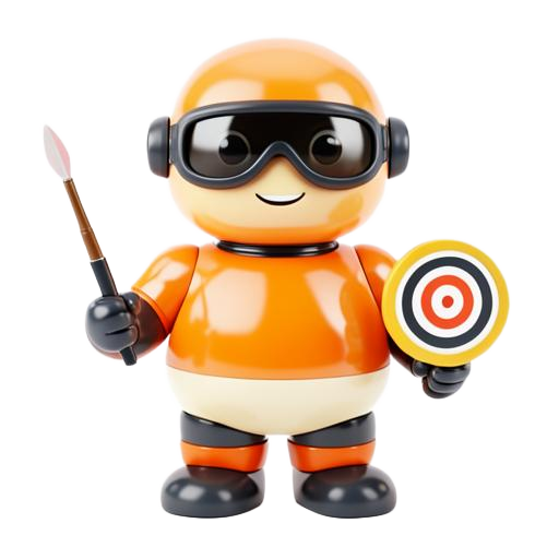 Bullseye — the Advertising category mascot