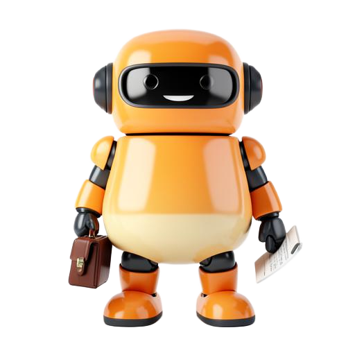 Clerkbot — the Work category mascot